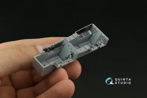 Quinta Studio QD48373 F/A-18F late / EA-18G 3D-Printed &amp;amp; coloured Interior on decal paper (Hobby Boss) 1/48 – Bild 11