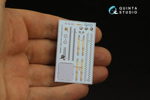 Quinta Studio QD48298 Fokker EV-DVIII 3D-Printed &amp;amp; coloured Interior on decal paper (Eduard) 1/48 – imagen 2