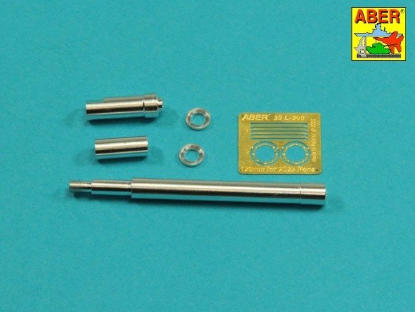 Aber 35L-308 Lufa 120mm 2A60 do rosyjskiego moździerza 2S23 Nona 1/35 – imagen 3