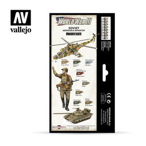 Vallejo 70221 WWIII Soviet Armour &amp;amp; Infantry 8x17ml – immagine 2