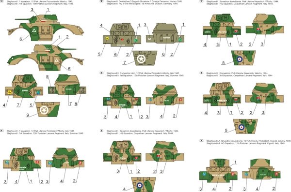 ToRo Modèle 35D31 - Staghound au service polonais vol.1 1/35 – image 2