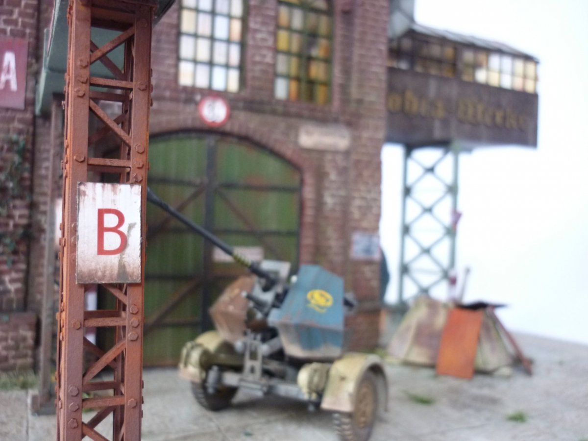 RT-Diorama 35288 Diorama-Base: &amp;quot;Gohta Werke&amp;quot; 1/35 – imagen 5