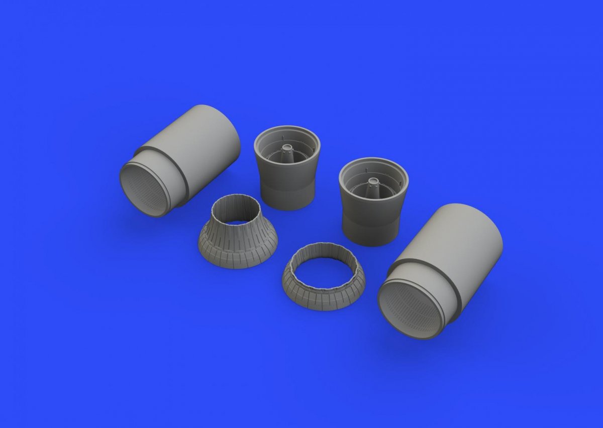 Eduard 648311 F-14A exhaust nozzles TAMIYA 1/48 – imagen 5