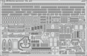 Eduard 53136 HMS Illustrious superstructure AIRFIX 1/350 – image 2