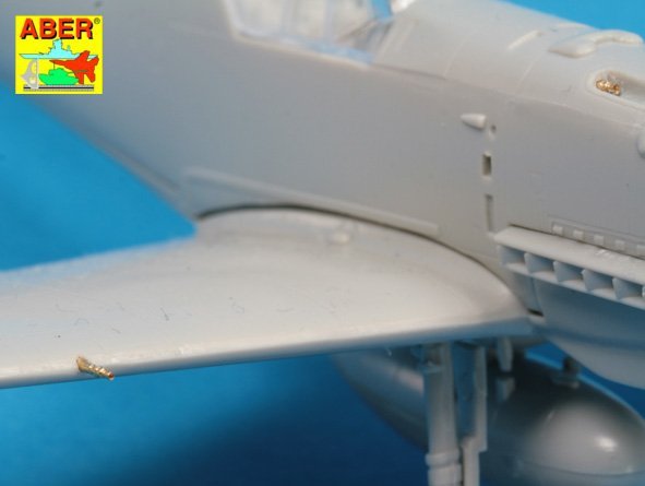 Aber A72 003 Armament for German fighter Me 109E-3 to G-4 1/72 – Bild 6
