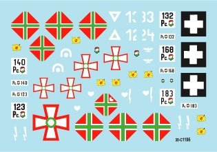 Star Decals 35-C1195 Axis Tank mix # 5 1/35 – zdjęcie 2