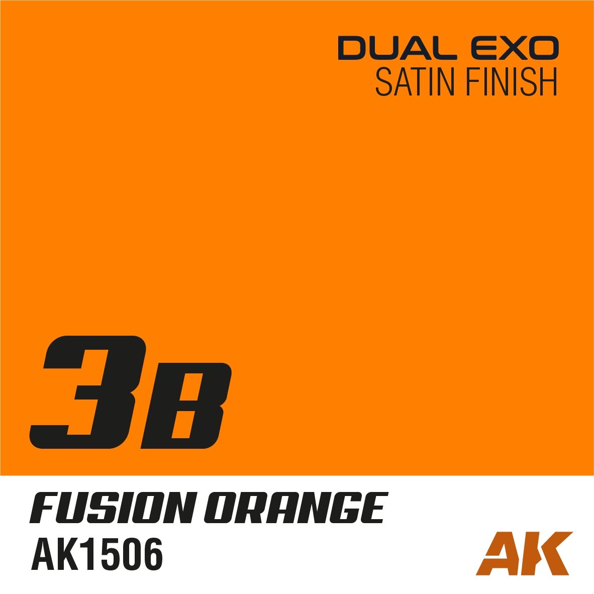 AK Interactive AK1506 DUAL EXO 3B – FUSION ORANGE 60ML – Bild 2