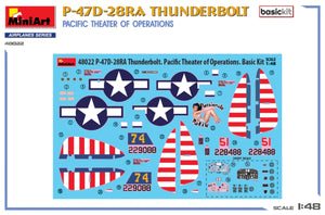 MiniArt 48022 P-47D-28RA THUNDERBOLT. PACIFIC THEATER OF OPERATIONS. BASIC KIT 1/48 – imagen 6