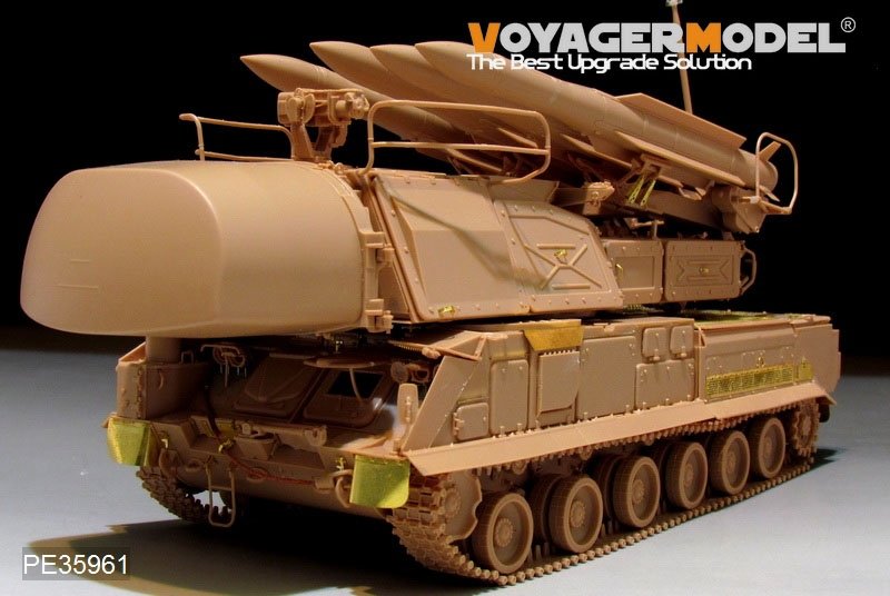 Kit de modernisation Voyager Model PE35961 pour système de missiles de défense aérienne russe moderne 9K37M1 BUK, compatible avec le modèle MENG SS-014 au 1/35 – image 14