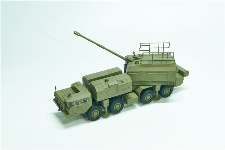 Modelcollect PP72001 Russian 130 mm coastal defense gun A-222 bereg pre-painted Kit 1/72 – Bild 10