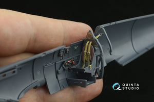 Quinta Studio QD48205 Spitfire Mk.II 3D-Printed &amp;amp; coloured Interior on decal paper (Eduard) 1/48 – Bild 5