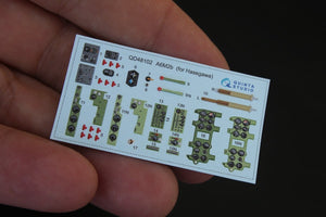 Quinta Studio QD48102 A6M2 3D-Printed &amp;amp; coloured Interior on decal paper (for Hasegawa kit) 1/48 – Bild 2