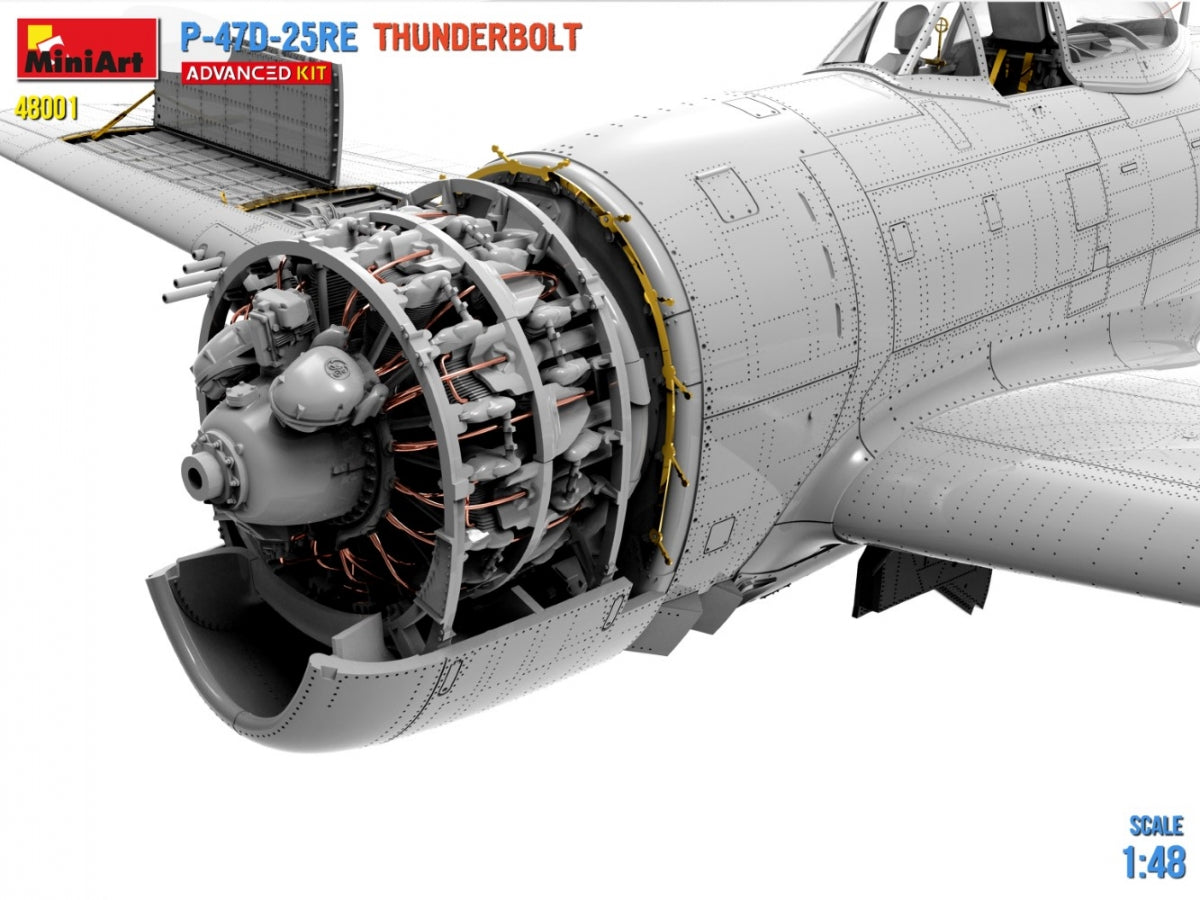 MiniArt 48001 P-47D-25RE Thunderbolt - Advanced Kit 1/48 – immagine 8