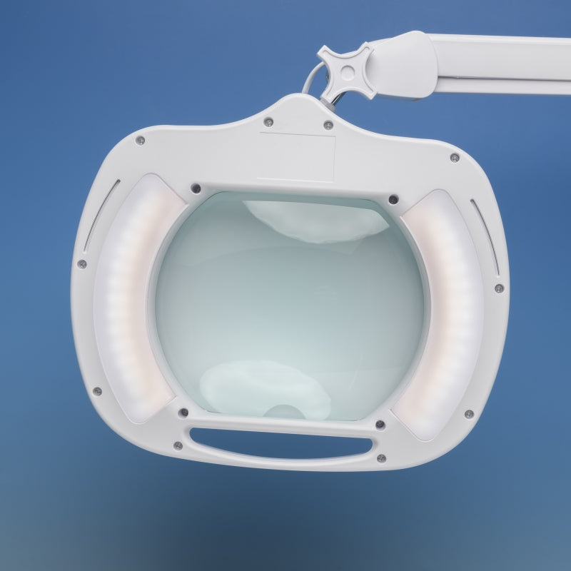 Lightcraft LC9100LED-EU Wide Lens LED Magnifier Lamp with Dual Dimmer / Lampa powiększająca LED z szeroką soczewką i podwójną regulacją jasności – imagen 4