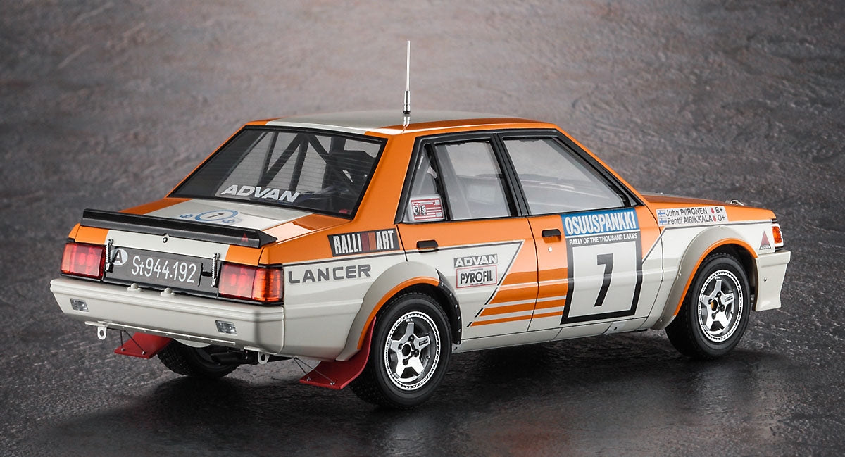 Hasegawa SP585 MITSUBISHI LANCER EX 2000 TURBO 1982 1000 LAKES RALLY VERSION DÉTAILLÉE 1/24 – image 3