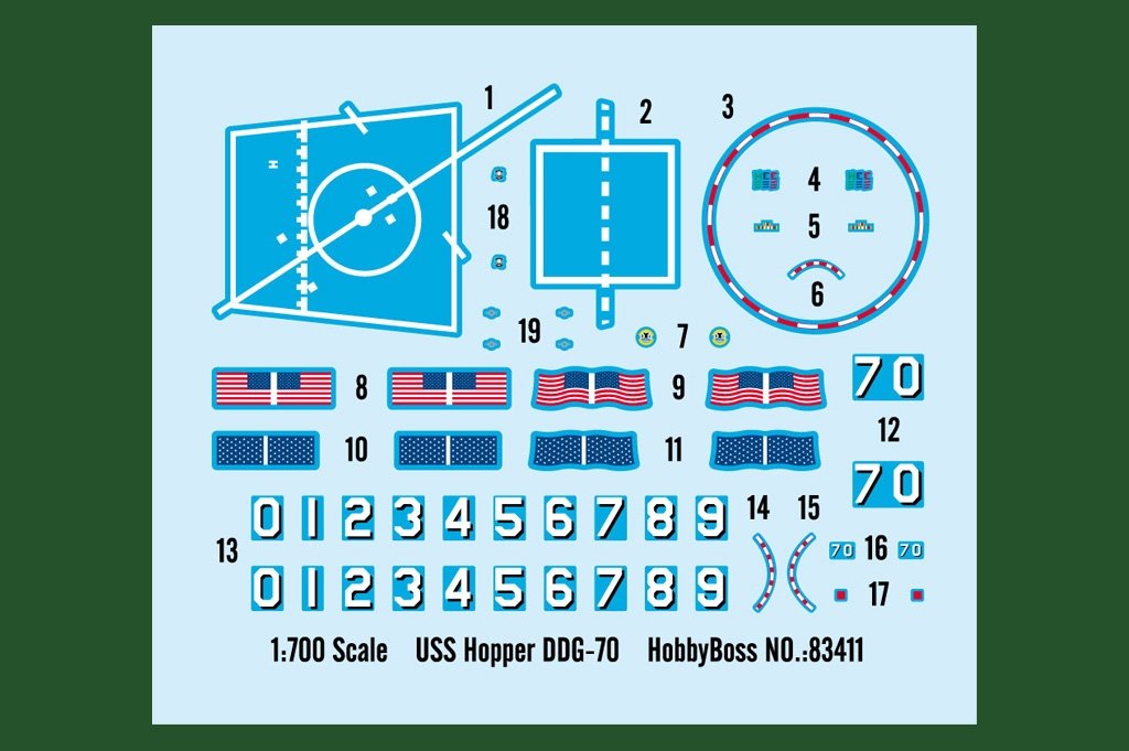 Hobby Boss 83411 USS Hopper DDG-70 1/700 – zdjęcie 9