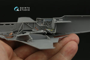 Quinta Studio QD48398 Yak-9T 3D-Printed &amp;amp; coloured Interior on decal paper (Zvezda) 1/48 – imagen 11
