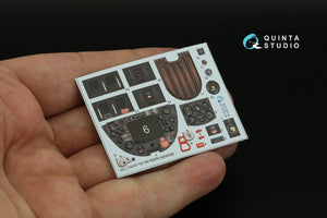 Quinta Studio QD24009 Spitfire Mk.IXc 3D-Printed &amp;amp; colored Interior on decal paper (Airfix) 1/24 – image 12