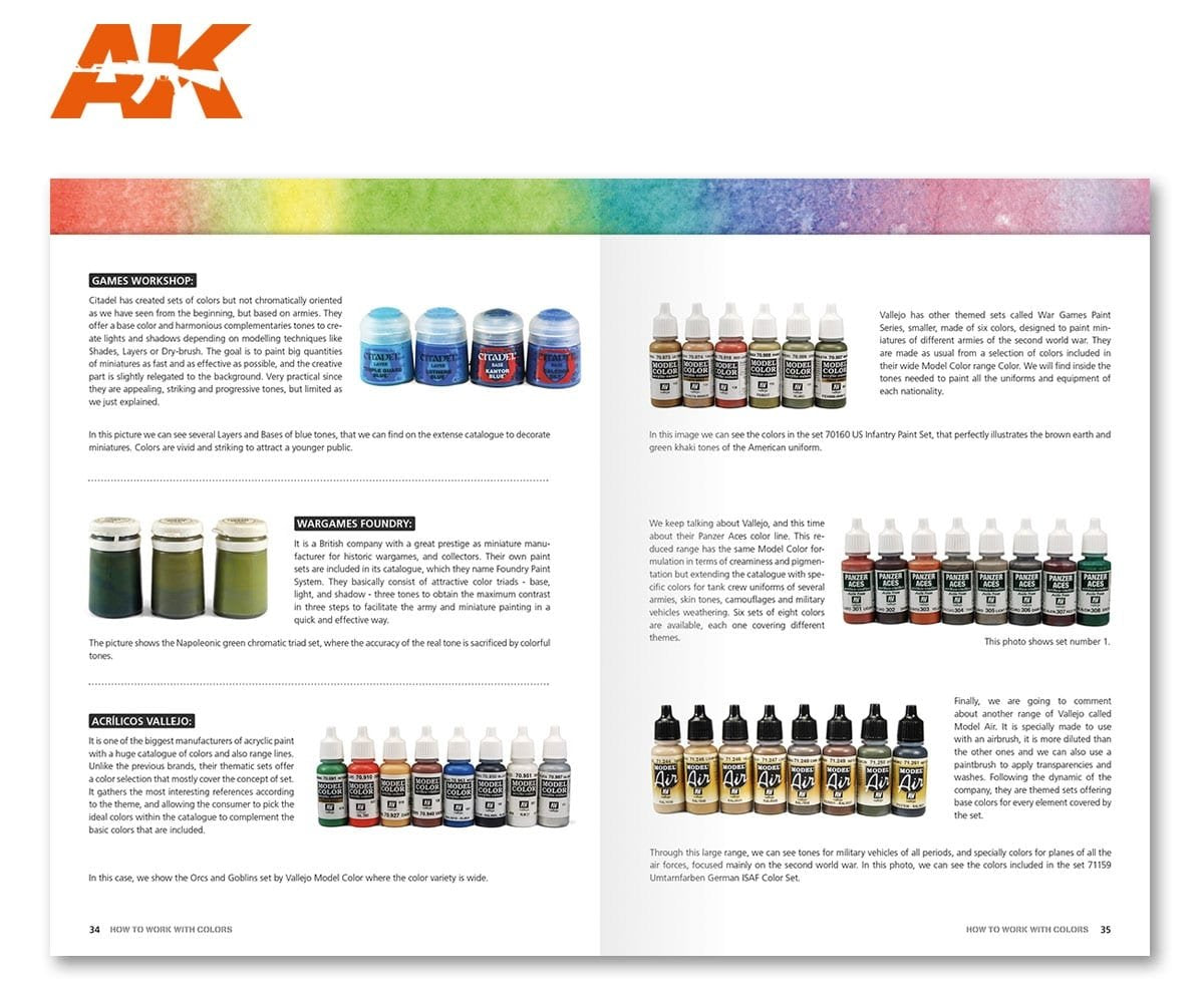 AK Interactive AK293 HOW TO WORK WITH COLORS AND TRANSITIONS WITH ACRYLICS (English) – imagen 6