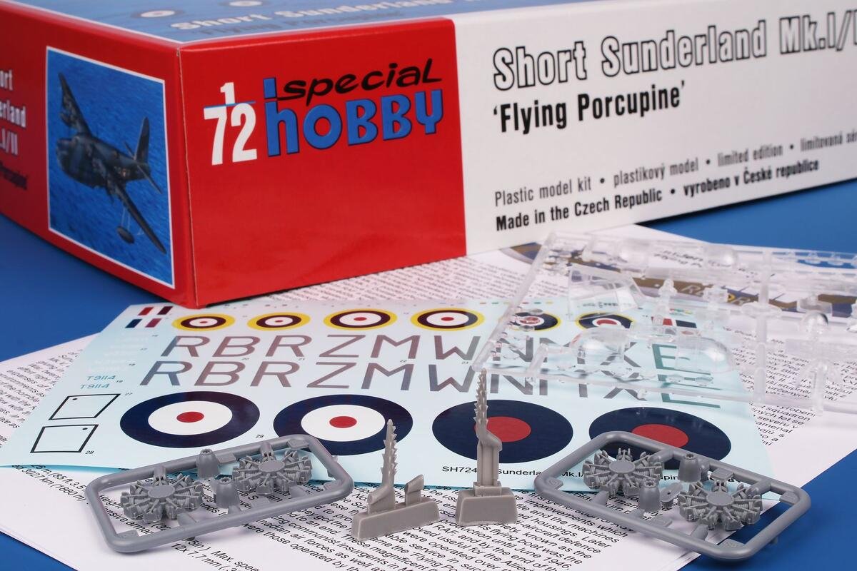 Special Hobby 72438 Short Sunderland Mk.I/II ‘The Flying Porcupine’ 1/72 – imagen 11