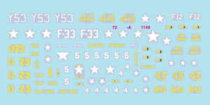 Star Decals 72-A1140 Korean War 1950-53 # 1. USMC Tanks. Sherman and Pershing. 1/72 – Bild 3
