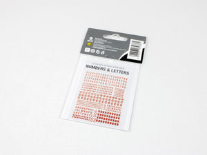 Red Fox Studio QS-35017 Numbers and Letters for US AFV&amp;#39;s vol.01 1/35 – imagen 2