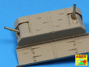 Aber 35L-156 Barrels for British WWI Tank Mark IV – Female 1/35 – imagen 3