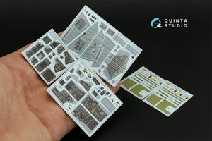 Quinta Studio QD32033 F-14D 3D-Printed &amp;amp; coloured Interior on decal paper ( Trumpeter ) 1/32 – imagen 13
