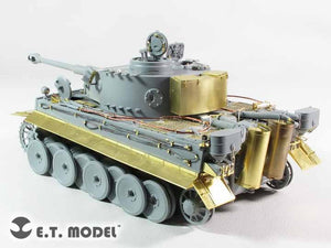 E.T. Model EA35-109 WWII German TIGER I Fender &amp;amp; Side Skirts (Early Production) For DRAGON Smart Kit 1/35 – immagine 4