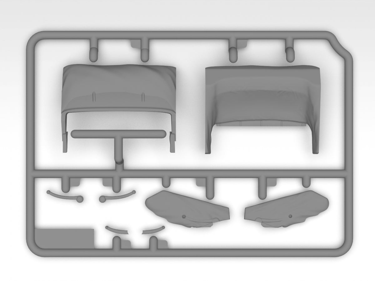 ICM 35543 Typ 320 (W142) Cabriolet B German Passenger Car 1/35 – imagen 5