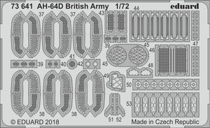 Eduard 73641 AH-64D Armée britannique ACADEMY 1/72 – image 2