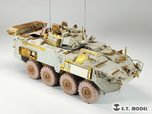 E.T. Model P35-155 U.S.Army Stryker Armored Vehicle Sagged Wheels For TRUMPETER Kit 1/35 – immagine 7