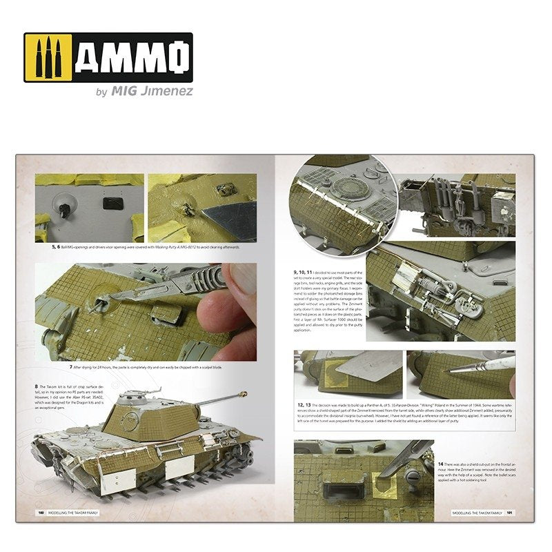 AMMO of Mig Jimenez 6270 Panthers – Modelling the TAKOM Family (English) – immagine 8