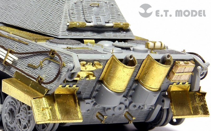 Maquette ET E72-020 KING TIGER allemand de la Seconde Guerre mondiale (tourelle Porsche) pour DRAGON 7254 au 1/72 – image 7