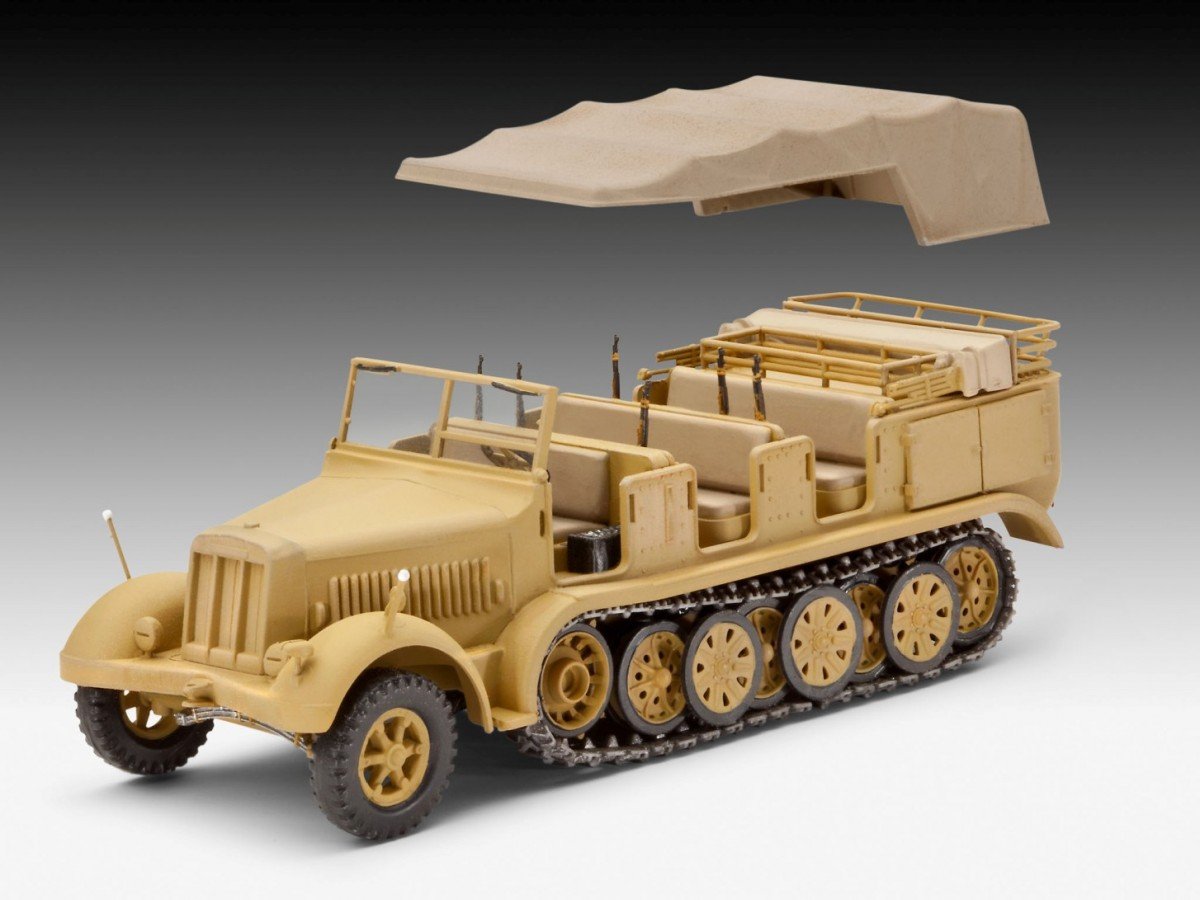 Revell 03186 Sd.Kfz.7 1/72 – zdjęcie 2