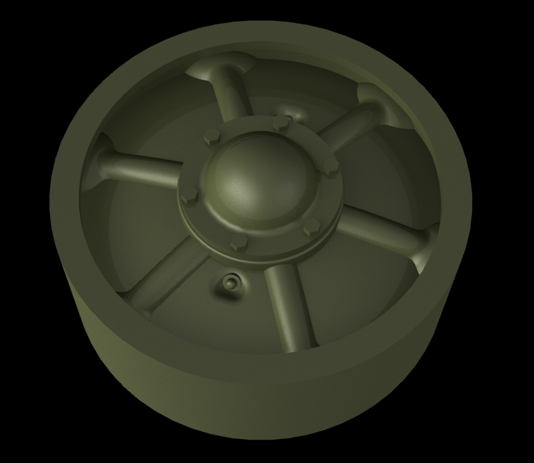 Panzer Art RE35-642 M4 “Sherman” Idler wheels No2 1/35 – imagen 2