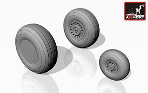Armory Models AW72302 A-20C Boston wheels, mid 1/72 – Bild 2
