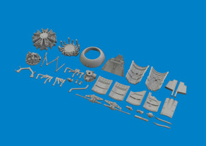 Eduard 6481102 Fw 190A-6 engine &amp;amp; fuselage guns EDUARD 1/48 – immagine 4