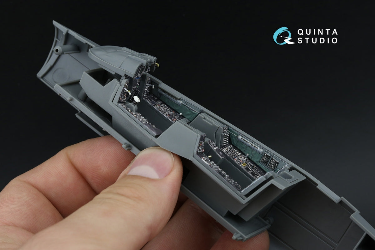 Quinta Studio QD48593 F-14D Super Tomcat 3D-Printed &amp;amp; coloured Interior on decal paper (GWH) 1/48 – Bild 8