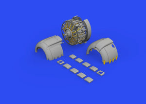 Eduard 648763 A6M2 engine complete PRINT EDUARD 1/48 – zdjęcie 3