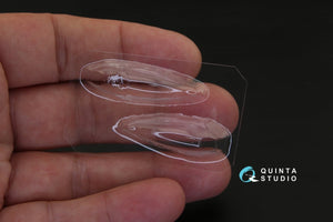 Quinta Studio QC72026 MiG-15 vacuformed clear canopy (for Eduard kit) 1/72 – imagen 2