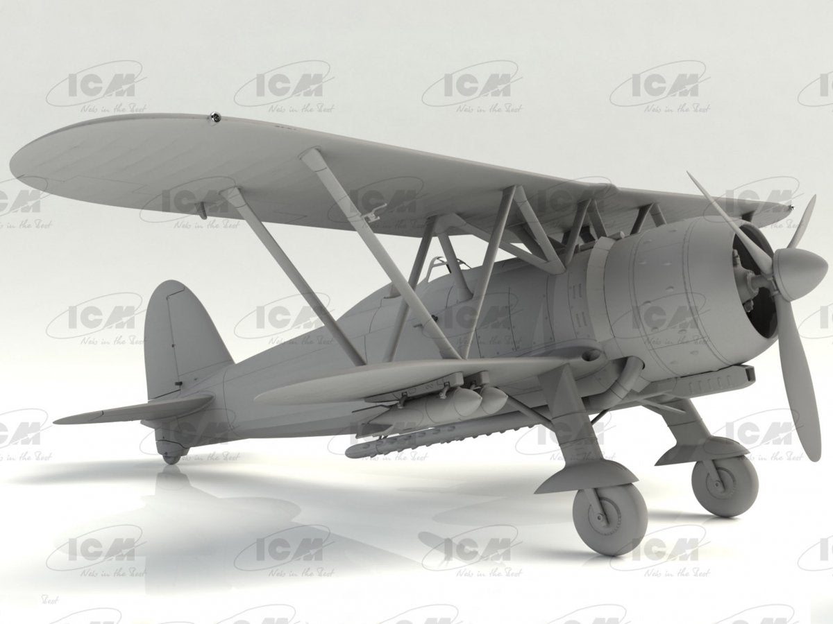 ICM 32020 Fiat CR.42 Falco WWII Italian Fighter 1/32 – image 4