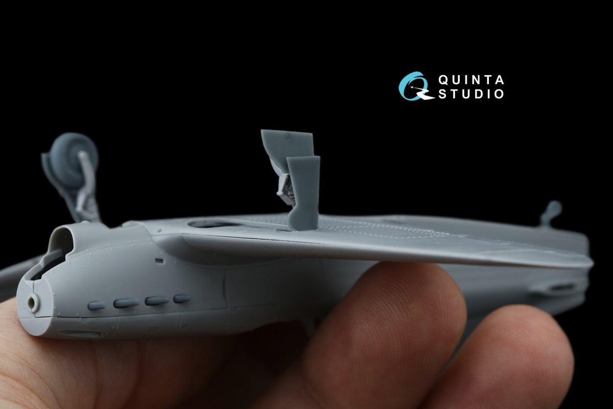 Quinta Studio QT72015 Yak-1 Housses de train de roulement (Zvezda) 1/72  – image 3