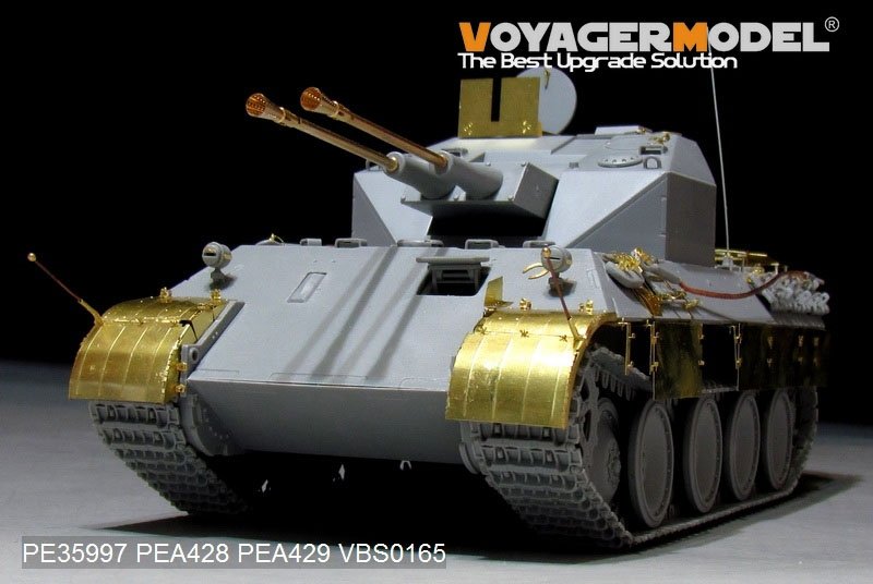 Voyager Model PE35997 WWII German FlaKPanzer V COELIAN Basic For TAKOM 2105 1/35 – immagine 2