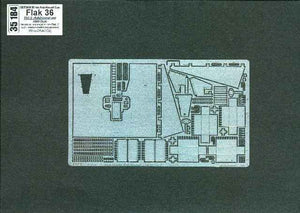 Aber 35184 German anti tank gun FLAK 36 - vol.2 - additional set - armor (1/35)