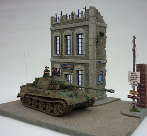 RT-Diorama 35197 Diorama-Base: &amp;quot;Street Corner&amp;quot; 1/35 – imagen 6