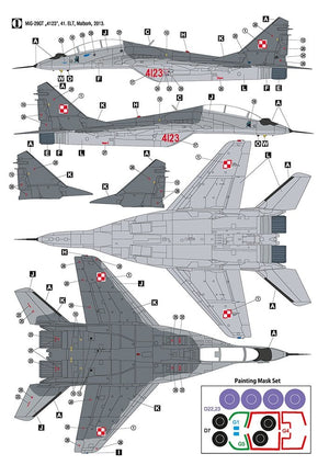 Hobby 2000 48025 MiG-29UB Polish Air Force 1/48 – imagen 4