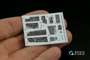 Quinta Studio QD+48341 F-4G early 3D-Printed &amp;amp; coloured Interior on decal paper (Meng) (with 3D-printed resin parts) 1/48 – Bild 5