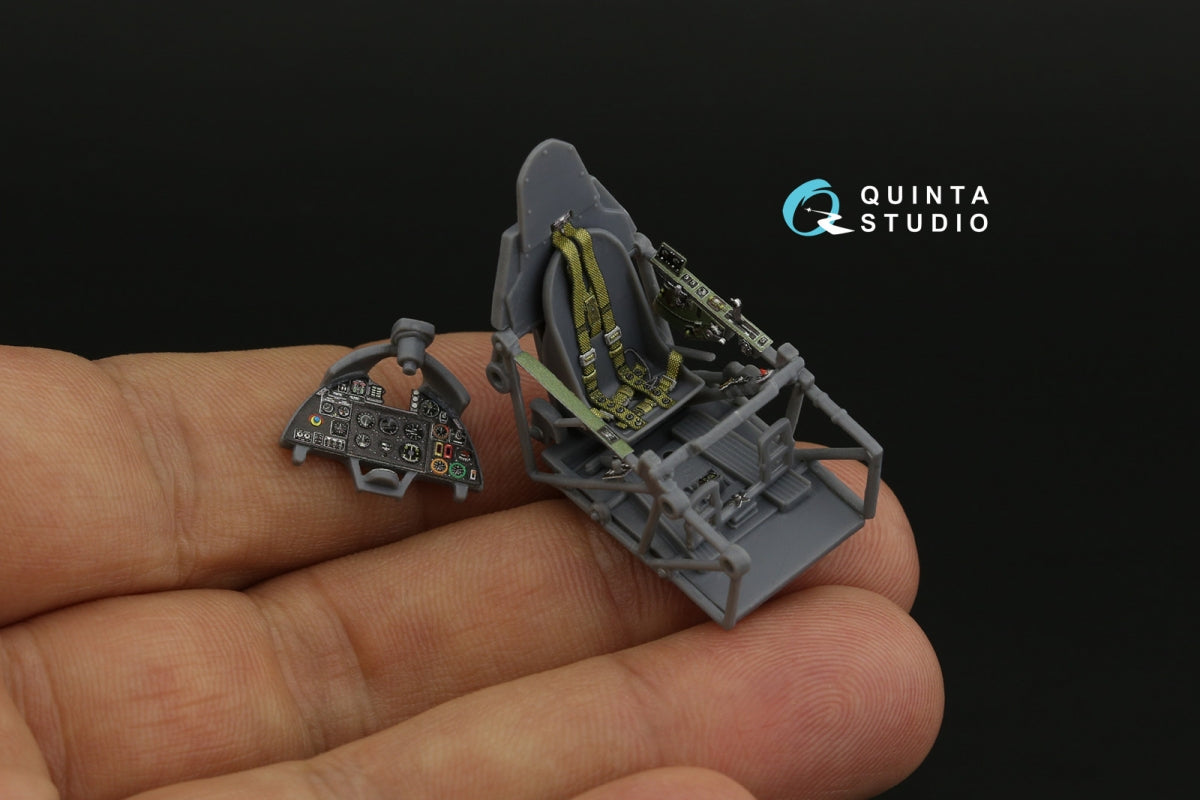 Quinta Studio QD48446 Hurricane family 3D-Printed coloured Interior on decal paper (Italeri/Tamiya) 1/48 – imagen 7