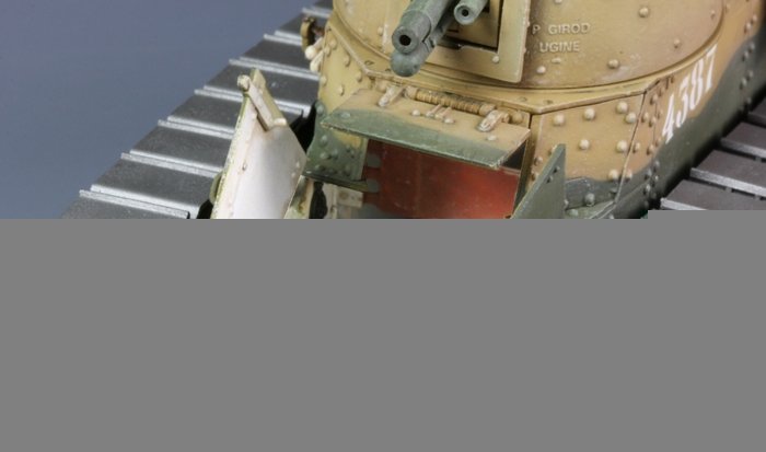 Meng Models TS-008 French FT-17 Light Tank (Cast Turret) 1/35 – imagen 8